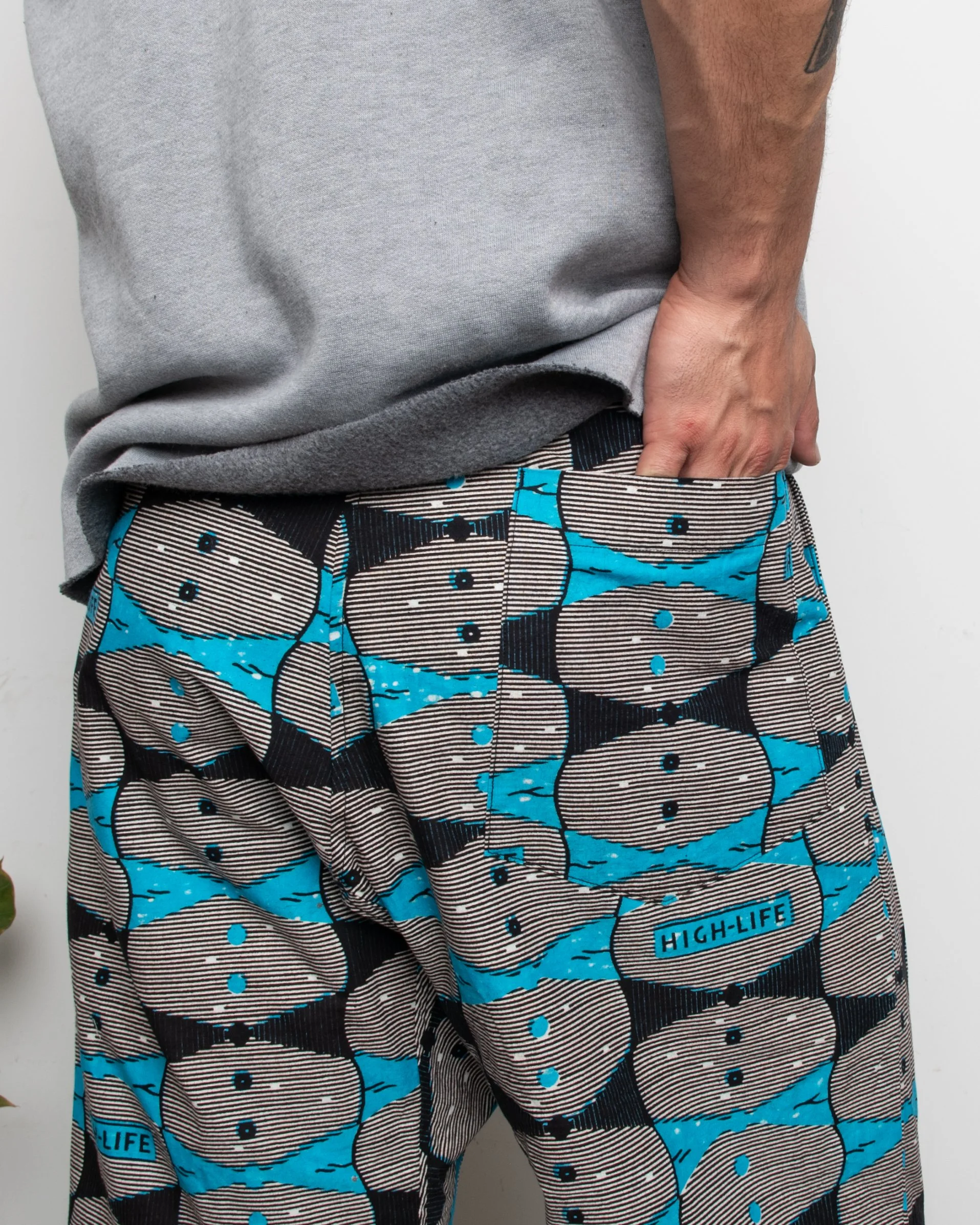 タグ付 monitaly DROP CROTCH SHORTS ブラック M31350 Drop Crotch Shorts 23SS — MONITALY